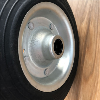عجلات مطاطية صلبة 8 × 2 للإطارات المطاطية الصلبة ذات المحور الصلب للعربات لـ Dolly