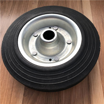 عجلات مطاطية صلبة 8 × 2 للإطارات المطاطية الصلبة ذات المحور الصلب للعربات لـ Dolly