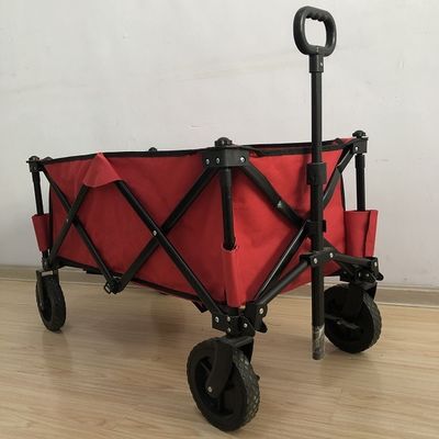 عربة رياضية ملونة قابلة للطي في الهواء الطلق صغيرة الحجم لجميع التضاريس عربة الشاطئ