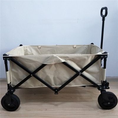 عربة رياضية ملونة قابلة للطي في الهواء الطلق صغيرة الحجم لجميع التضاريس عربة الشاطئ