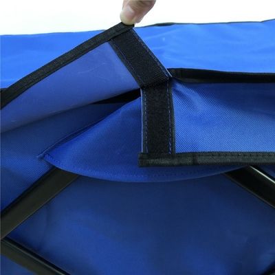 عربة عربة قابلة للطي بعجلات PVC 600D عربة قابلة للطي خفيفة الوزن مع طبقة عازلة