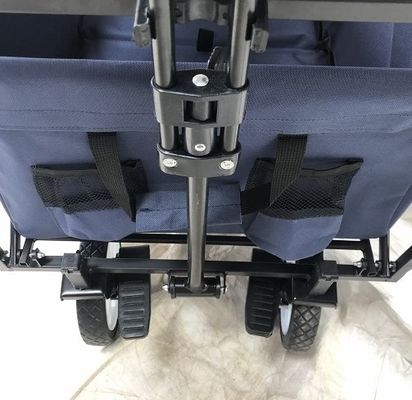 عربة مساعدة خارجية قابلة للطي مع فرامل