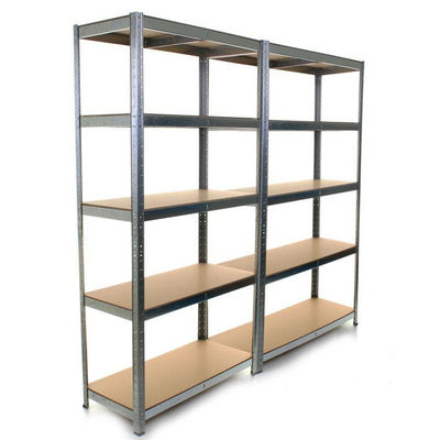 900 * 450 * 1800 Boltless Storage Rack 5 Tiers Heavy Duty Boltless Shelving System Garage