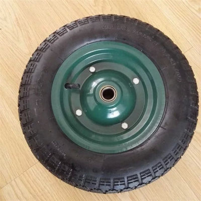 3.50-7 عجلات عربة تعمل بالهواء المضغوط متينة استبدال عجلات عربة تعمل بالهواء المضغوط