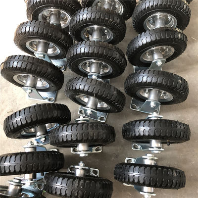 250-4 عجلات مطاطية شديدة التحمل لعربة اليد