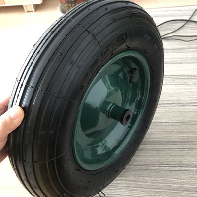 350-8 الأخضر الصلب ريم عربة العجلات الهوائية المطاط الإطارات عربة عربة عربة
