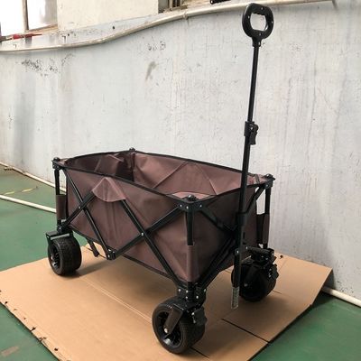 سعة كبيرة قابلة للطي Beach Wagon Utility Garden عربات سحب قابلة للطي