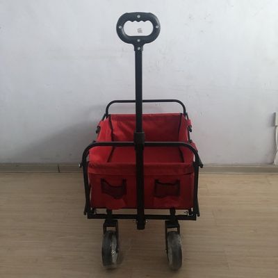 عربة شاطئ قابلة للطي صغيرة الحجم للاستخدام في الهواء الطلق قابلة للطي عربة الشاطئ 102 سم