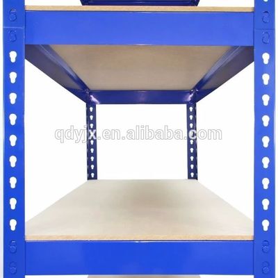 Boltless 5 Tier Metal Shelf Home Storage وحدة زرقاء