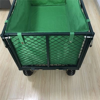 XXL الثقيلة حديقة شبكة عربة عربة شبكة حديقة عربة عربة قلابة فائدة