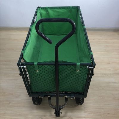 XXL الثقيلة حديقة شبكة عربة عربة شبكة حديقة عربة عربة قلابة فائدة