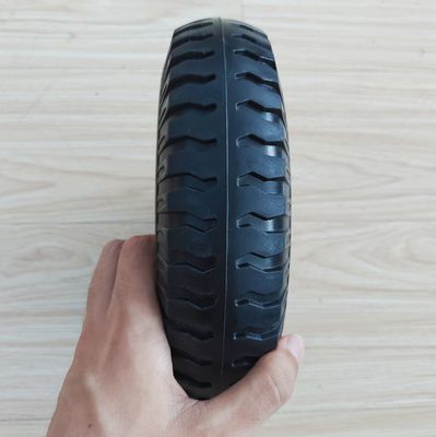 250-4 معدن حافة عجلة بارو 8 بوصة عربة يدوية عجلة مطاطية الإطارات الهوائية