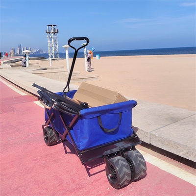 عجلات PU تحميل 70 كجم في الهواء الطلق قابلة للطي بعجلات عربة التخييم منصة قابلة للطي