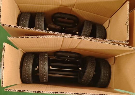 مادة الصلبة عربة عربة قابلة للطي طابقين 600D أكسفورد PVC القماش